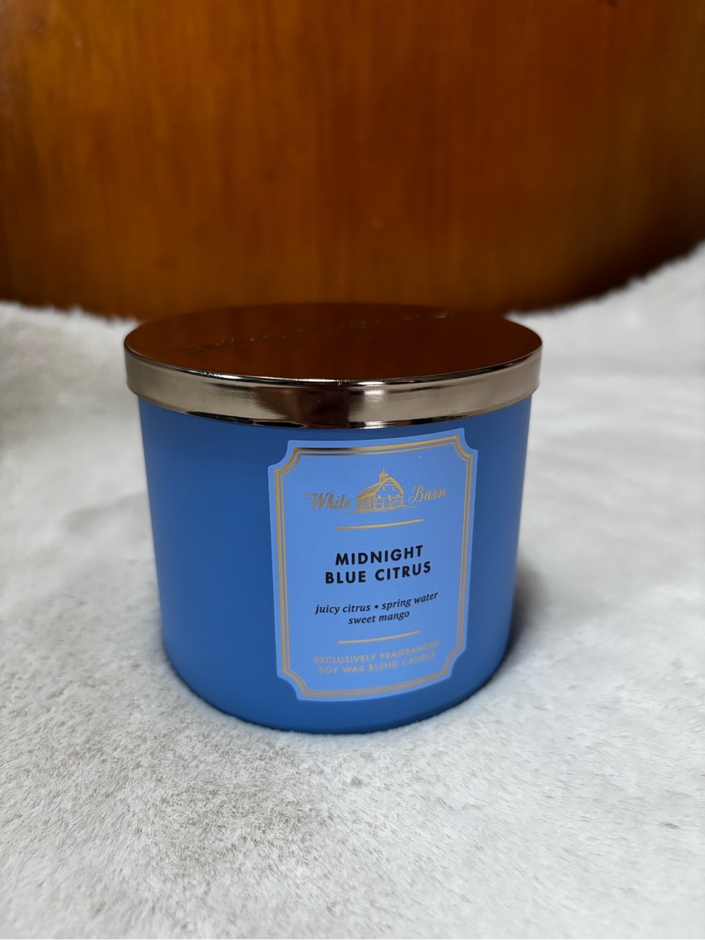 White Barn Midnight Blue Citrus Candle